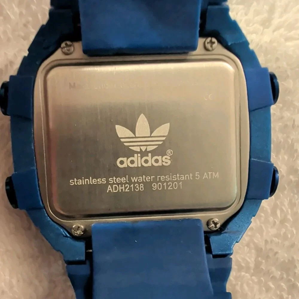 Adidas Originals Seoul ADH2138 Men's Digital Watch Quartz Blue Dial